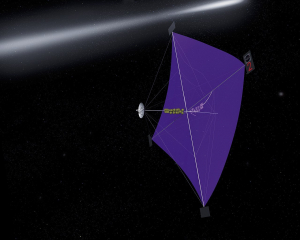 Étude de la NASA d'une voile solaire